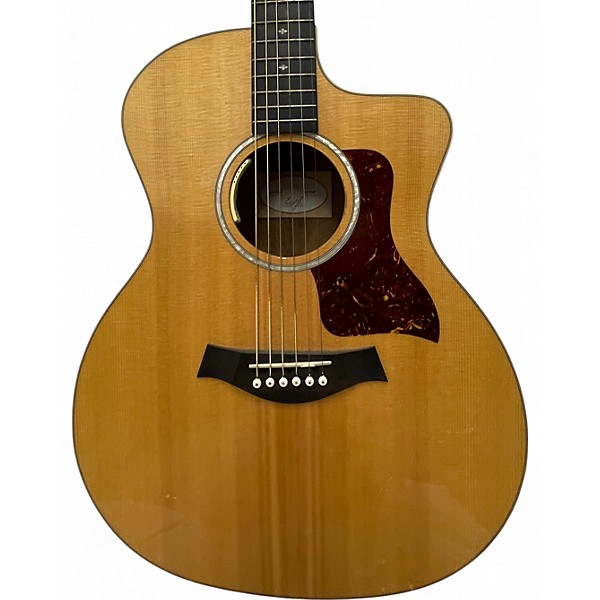 Used Taylor 214CE Deluxe Koa Natural Acoustic Electric Guitar