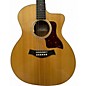 Used Taylor 214CE Deluxe Koa Natural Acoustic Electric Guitar