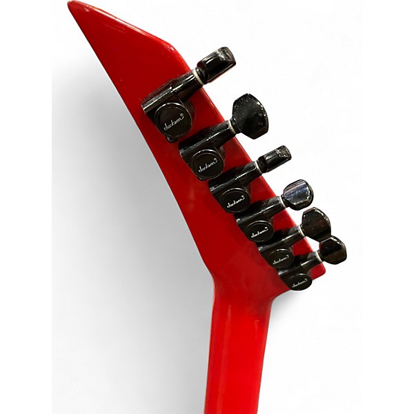 Used 1986 Charvel model 6 red Solid Body Electric Guitar red