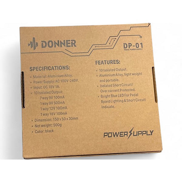 Used Donner DP-1 Power Supply Power Supply