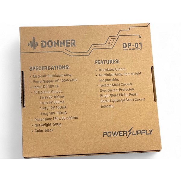 Used Donner DP-1 Power Supply Power Supply