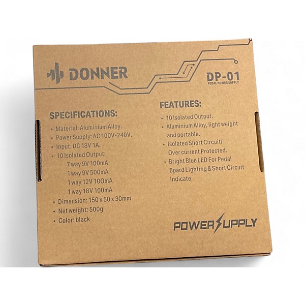 Used Donner DP-1 Power Supply Power Supply