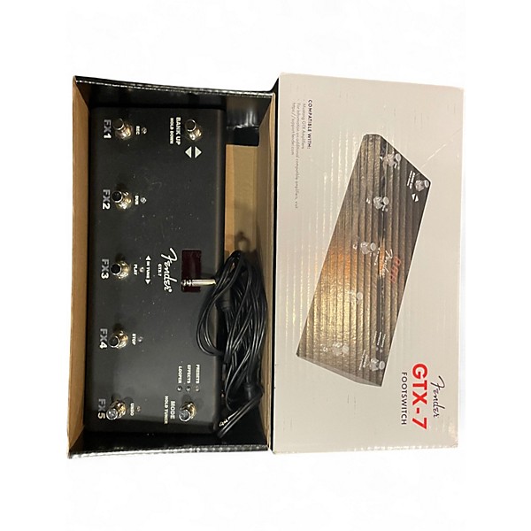 Used Fender GTX-7 Pedal Board