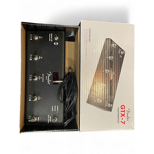 Used Fender GTX-7 Pedal Board