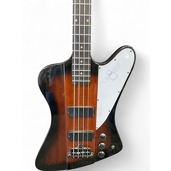 Used Epiphone Firebird Studio bass Brown Sunburst Electric Bass Guitar