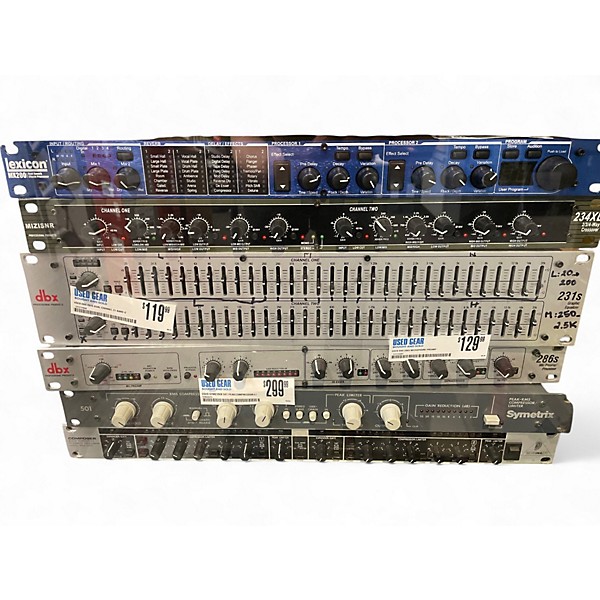 Used dbx 231s Dual Channel 31-Band Graphic Equalizer