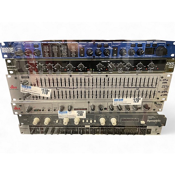 Used dbx 231s Dual Channel 31-Band Graphic Equalizer