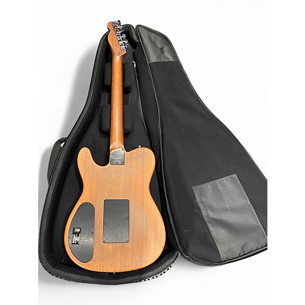 Used Fender American Acoustasonic Telecaster Black Acoustic Electric Guitar