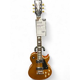 Used Harley Benton SC550 Gold Top Solid Body Electric Guitar