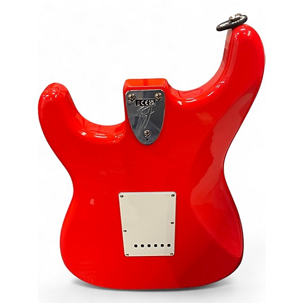 Used Fender MIJ Limited International Morocco Red Solid Body Electric Guitar