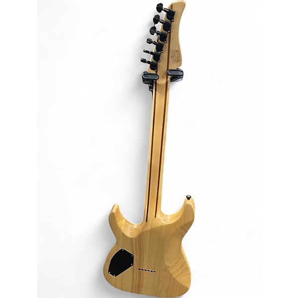 Used Schecter Guitar Research reaper 6 Blue Solid Body Electric Guitar