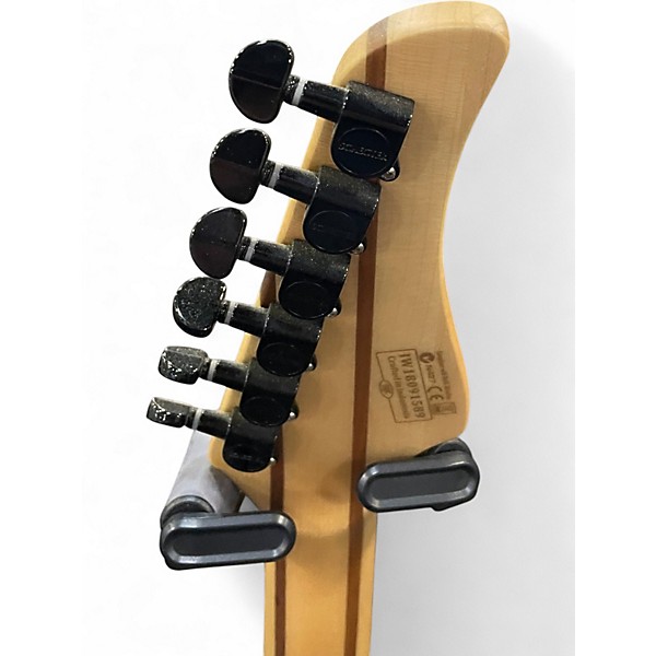 Used Schecter Guitar Research reaper 6 Blue Solid Body Electric Guitar