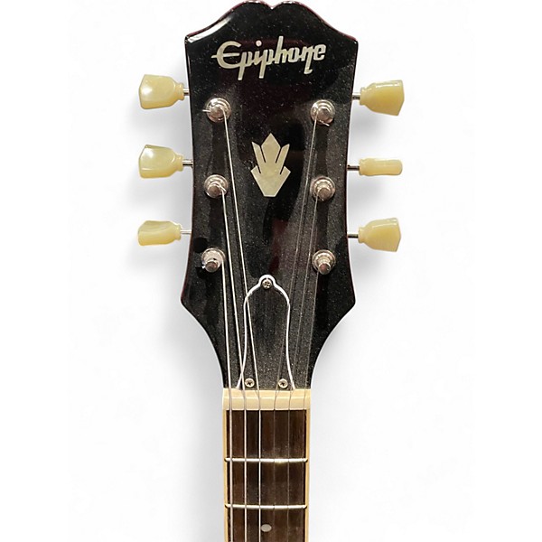 Used Epiphone ES335 INPIRED BY GIBSON Red Hollow Body Electric Guitar