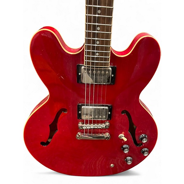 Used Epiphone ES335 INPIRED BY GIBSON Red Hollow Body Electric Guitar
