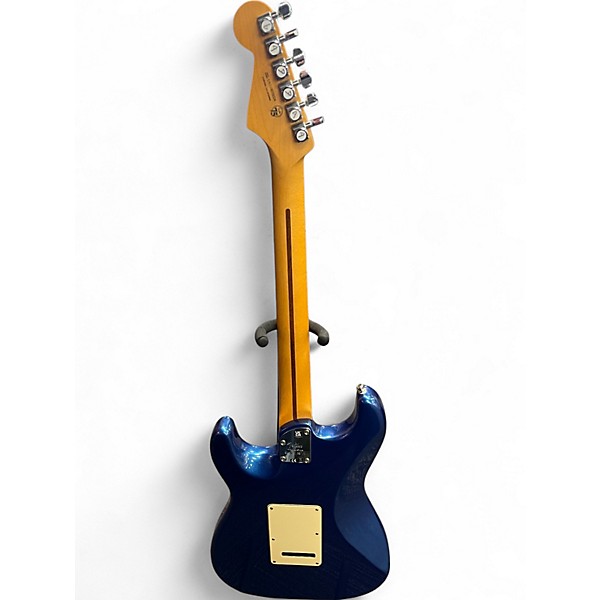 Used Fender American Ultra Stratocaster COBRA BLUE Solid Body Electric Guitar