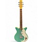 Used Danelectro DC-3 Green Sparkle Solid Body Electric Guitar thumbnail