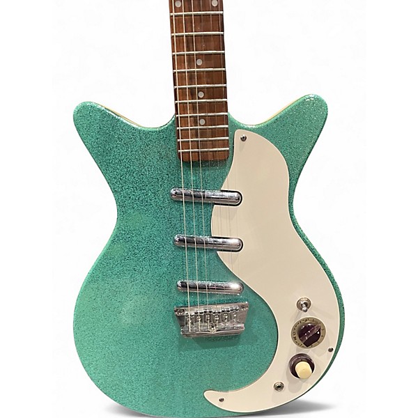ギター Danelectro DC-3 Danelectro DC-3 Silver Sparkle – Chicago Music Exchange