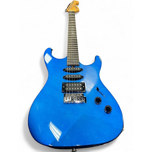 Used Washburn X-Series Blue Solid Body Electric Guitar