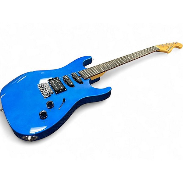 Used Washburn X-Series Blue Solid Body Electric Guitar