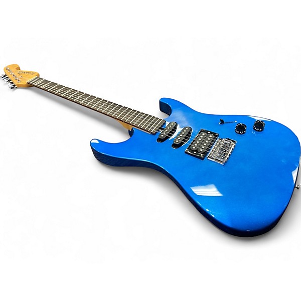Used Washburn X-Series Blue Solid Body Electric Guitar