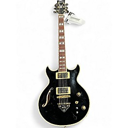 Used Ibanez AR520H Black Hollow Body Electric Guitar