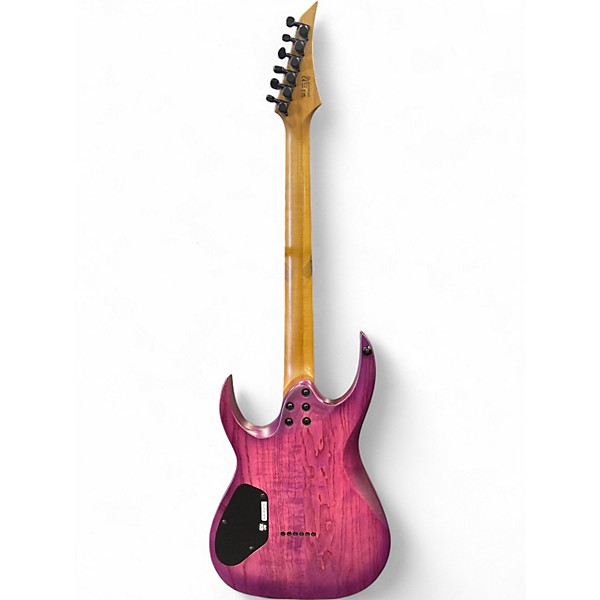 Used Solar Guitars AB1.6HTPB Trans Purple Solid Body Electric Guitar
