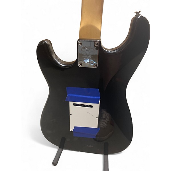 Used Washburn Lyon Black Solid Body Electric Guitar