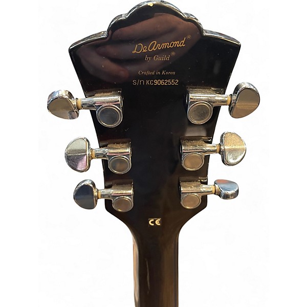 Used DeArmond M75T Antique Burst Solid Body Electric Guitar