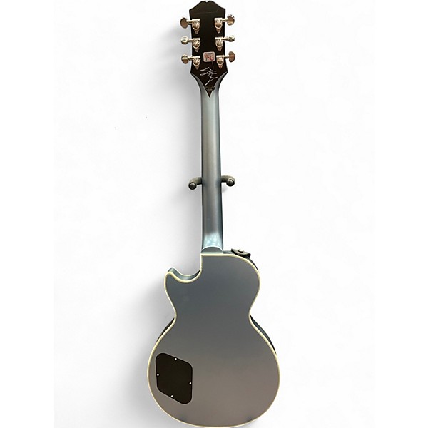 Used Epiphone JARED JAMES NICHOLS "BLUES POWER" LES PAUL CUSTOM AGED PELHAM BLUE Solid Body Electric Guitar