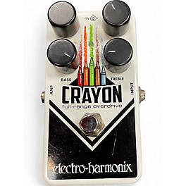 Used Electro-Harmonix Crayon Full Range Overdrive Effect Pedal