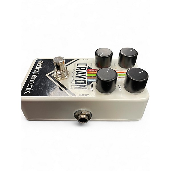 Used Electro-Harmonix Crayon Full Range Overdrive Effect Pedal