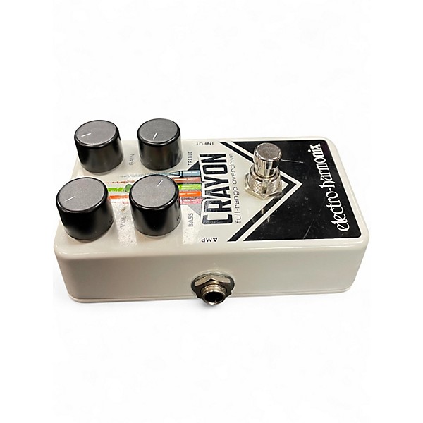 Used Electro-Harmonix Crayon Full Range Overdrive Effect Pedal