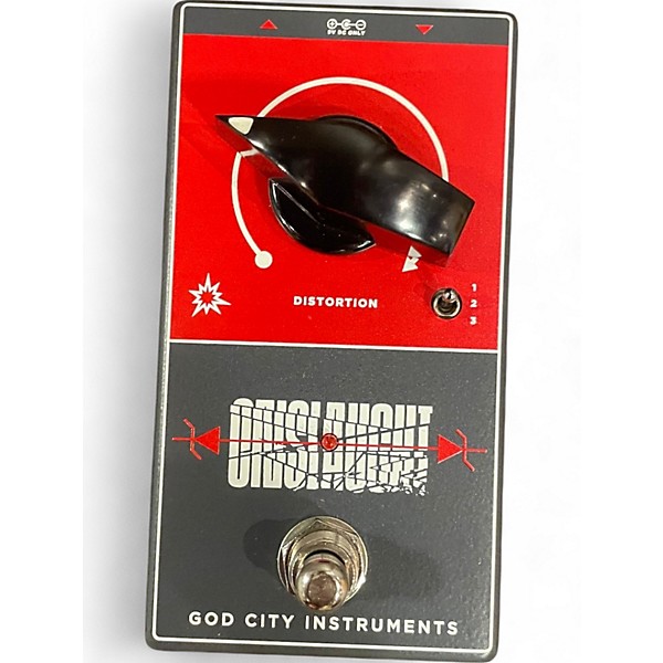 Used God City Instruments Onslaught Distortion Effect Pedal
