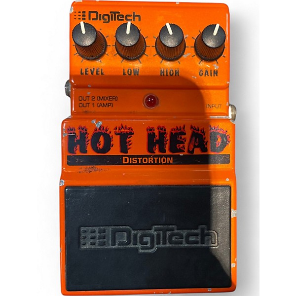 Used DigiTech Hot Head Distortion Effect Pedal
