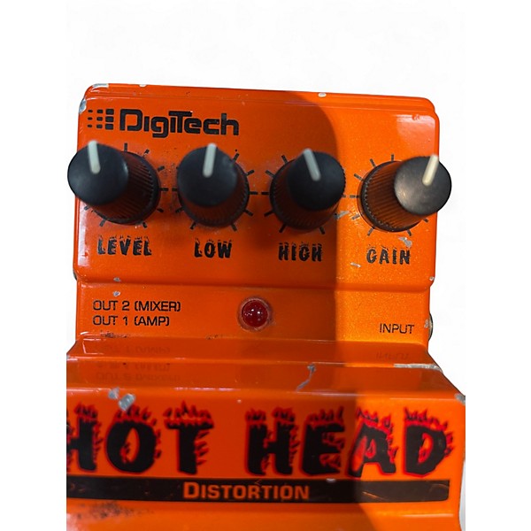 Used DigiTech Hot Head Distortion Effect Pedal