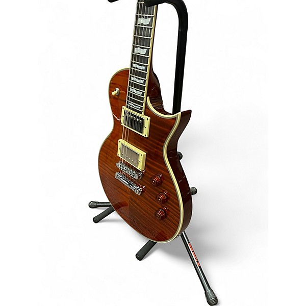 Used ESP EC1000 Deluxe Amber Solid Body Electric Guitar