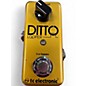 Used TC Electronic Ditto Looper Gold Limited Edition Pedal thumbnail