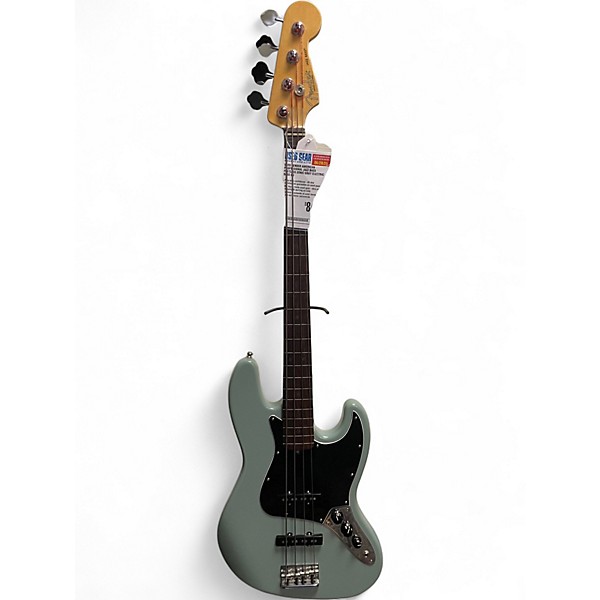 Used Fender American Professional Jazz Bass Fretless Sonic Gray Electric Bass Guitar