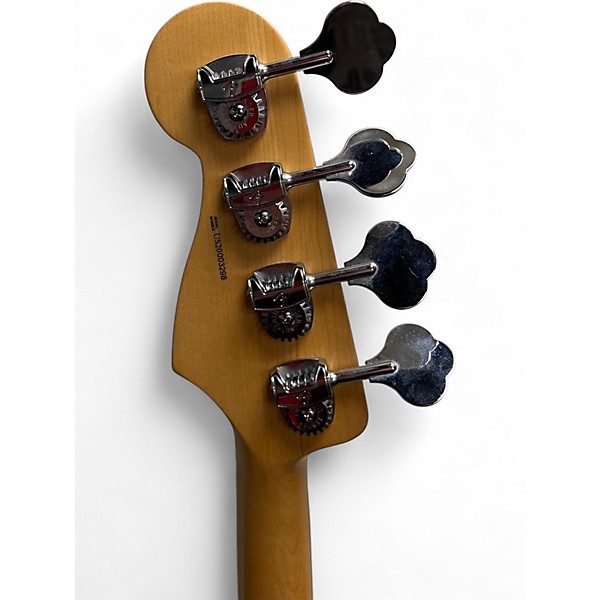 Used Fender American Professional Jazz Bass Fretless Sonic Gray Electric Bass Guitar