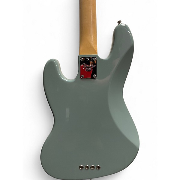Used Fender American Professional Jazz Bass Fretless Sonic Gray Electric Bass Guitar