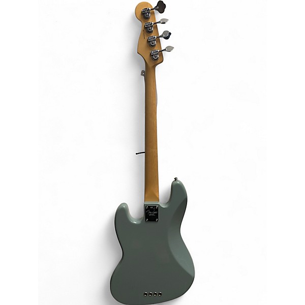 Used Fender American Professional Jazz Bass Fretless Sonic Gray Electric Bass Guitar