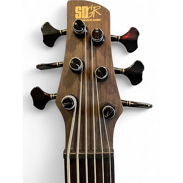 Used Ibanez SR1356B Dual Mocha Burst Electric Bass Guitar