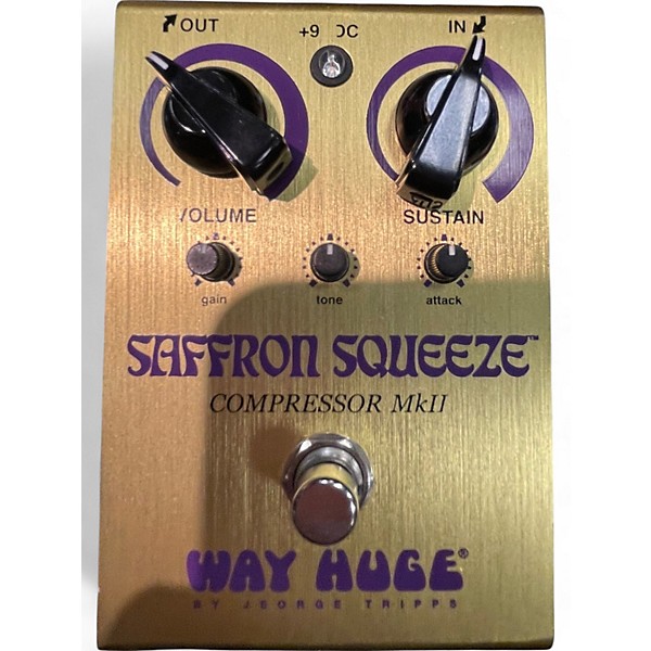 Used Way Huge Electronics Saffron Squeeze Effect Pedal