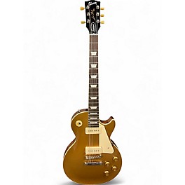 Used 2024 Gibson Les Paul Standard '50s P-90 Gold Solid Body Electric Guitar