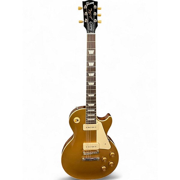 Used 2024 Gibson Les Paul Standard '50s P-90 Gold Solid Body Electric Guitar