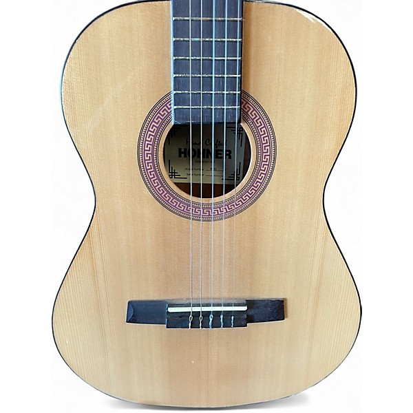 Used Hohner HCO2 Natural Acoustic Guitar