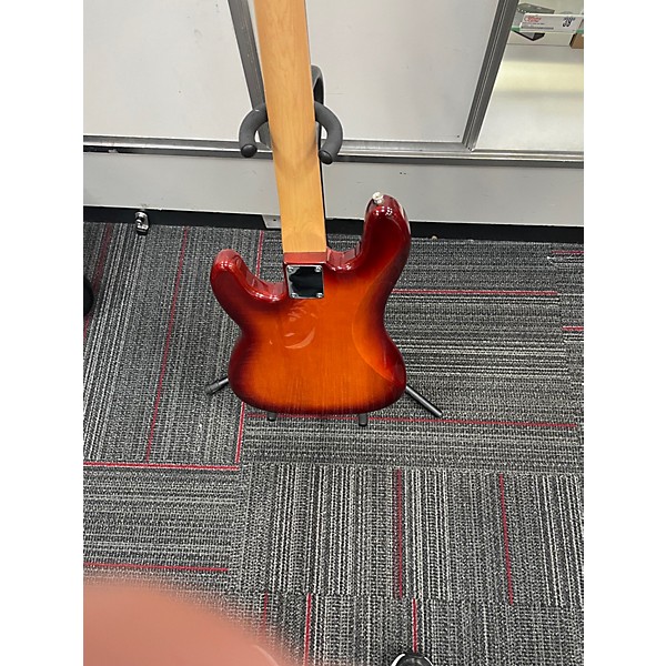 Used Samick Bass 2 Color Sunburst Electric Bass Guitar