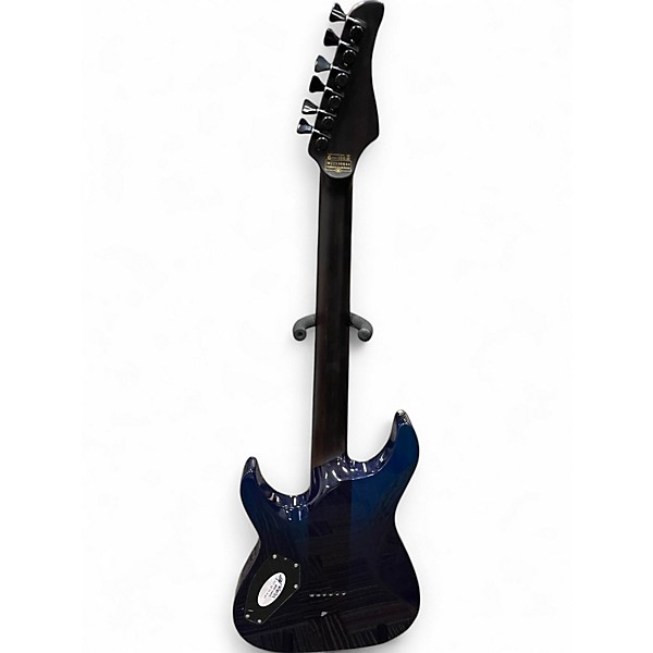 Used Schecter Guitar Research Reaper 6 Elite Deep Ocean Blue Solid Body Electric Guitar