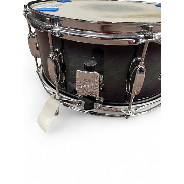 Used TAMA 14X6.5 Starclassic Performer Snare Trans Purple Drum