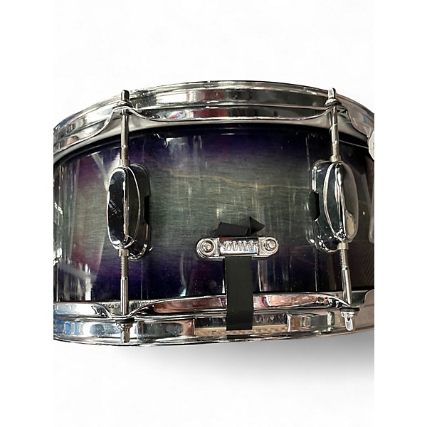 Used TAMA 14X6.5 Starclassic Performer Snare Trans Purple Drum